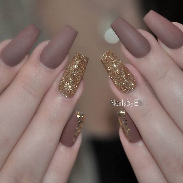 Best 25+ Brown Nails Ideas On Pinterest Fall Nails, Fall Almond Instagram Photo by Effi Theodora 🇬🇷 🇸🇪 (@nailsbyeffi). Earth TonesCreative DesignLatest HairstylesPandora JewelryBrown NailsParty ... - Best 25+ Brown Nails Ideas On Pinterest Fall Nails, Fall Almond