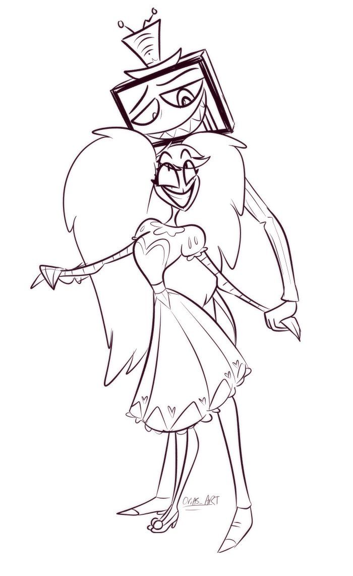 HazbinHotelVox HazbinHotelVelvet Vox Velvet hazbin-hotel-image-by-vivziepop-3803014-zerochan-anime-image-board