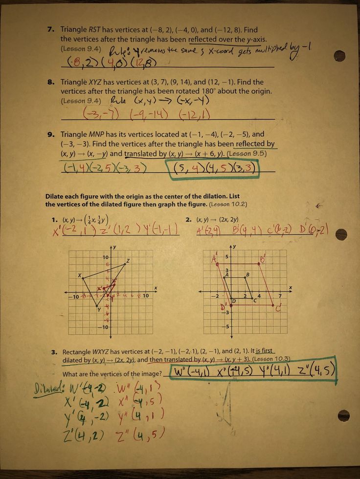 graphing linear equations worksheet with answer key worksheetworks.com