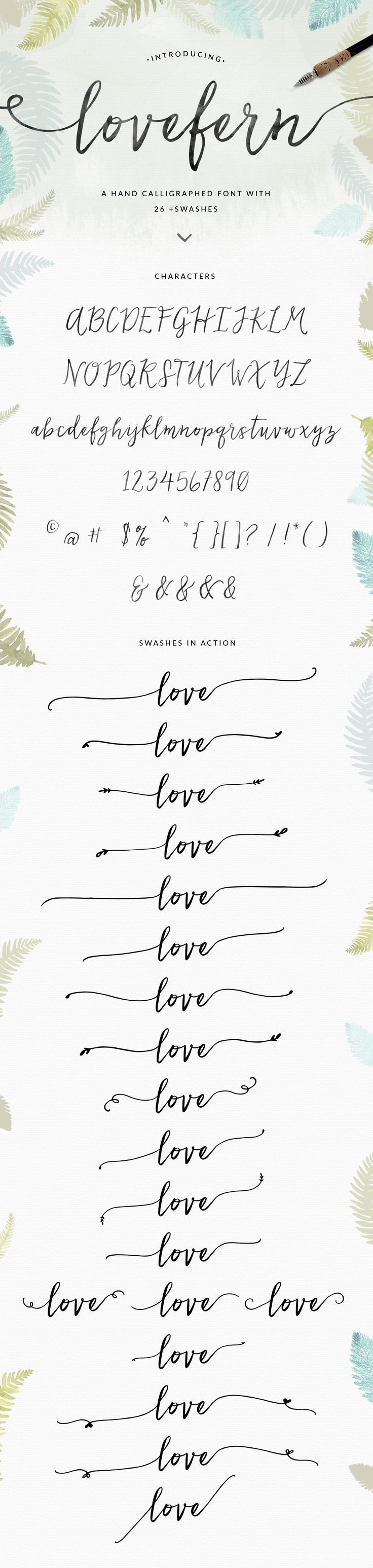 pretty fonts for tattoos