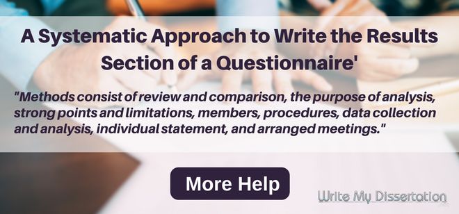 Dissertation questionnaire help