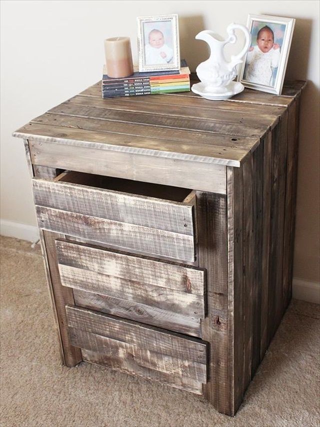 Pallet Bedroom Furniture best 25+ pallet side table ideas on pinterest | diy living room Pallet Bedroom Furniture best 25+ pallet side table ideas on pinterest | diy living room