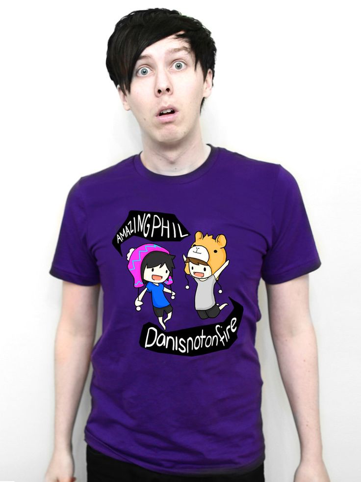 Dan And Phil T Shirt Design Dan And Phil T Shirt Design