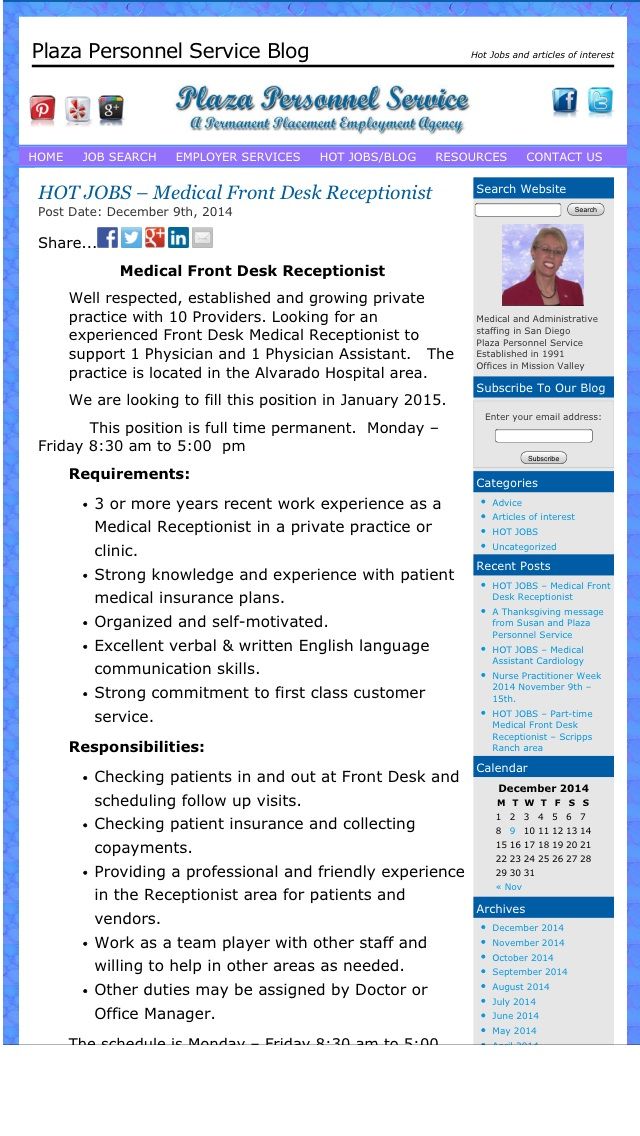 De 25+ bedste idéer inden for Medical receptionist på Pinterest - medical receptionist De 25+ bedste idéer inden for Medical receptionist på Pinterest - medical receptionist