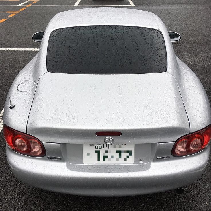 小雨の中何とか3時間テニスできた Roadstercoupe Nbcoupe ロードスタークーペ Nbクーペ Miata Mx5 小雨の中何とか3時間テニスできた Roadstercoupe Nbcoupe ロードスタークーペ Nbクーペ Miata Mx5