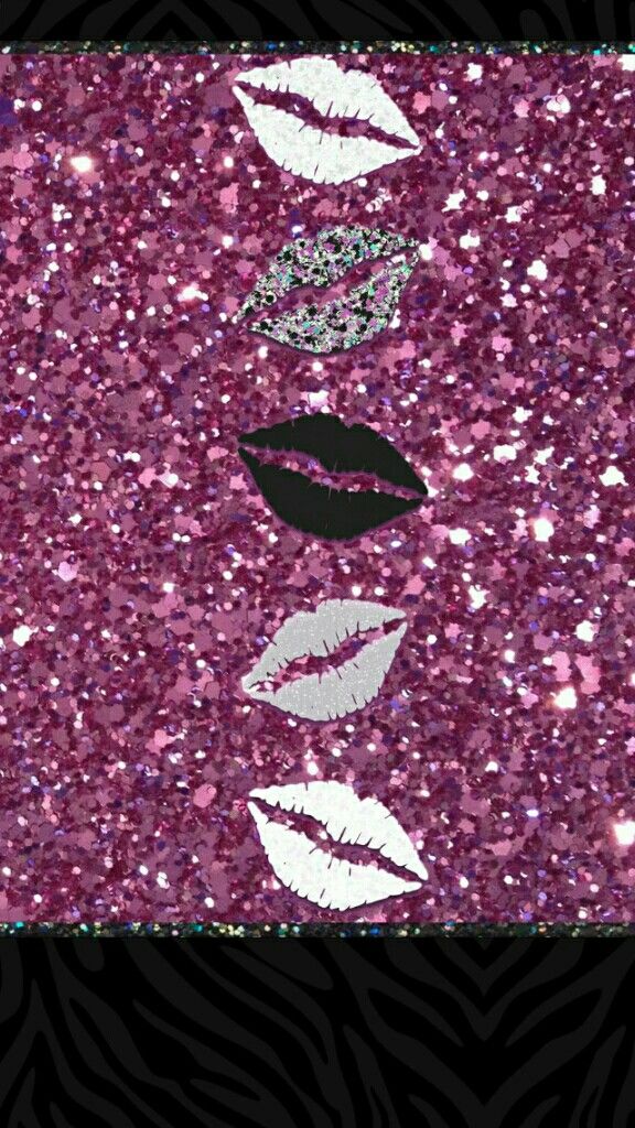 lips bling glitter pink madebyniki Lip wallpaper Pink lips bling glitter pink madebyniki Lip wallpaper Pink