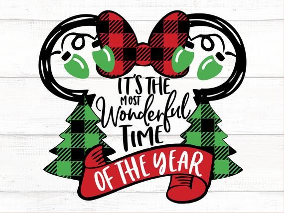 Disney advent calendar print for Xmas Christmas Mickey Countdown SVG for cricut Mickey buffalo plaid calendar for toddlers