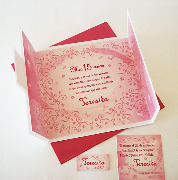 26 best tarjetas 15 images on Pinterest Invitations, Cards and Wedding stationery 26 best tarjetas 15 images on Pinterest Invitations, Cards and Wedding stationery