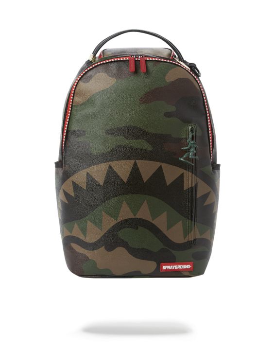 Water-resistant material Inside pocket Pastel Camo Fanny Pack Light Camouflage Pattern Adjustable straps