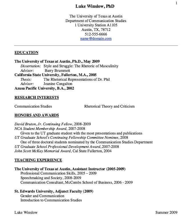 communication skills examples for resume