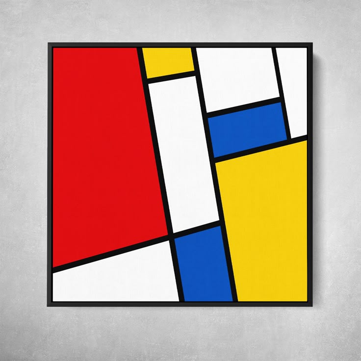 Modern Mondrian Pattern Mid Century Pop Art Abstract Wall Art modern-mondrian-pattern-mid-century-pop-art-abstract-wall-art