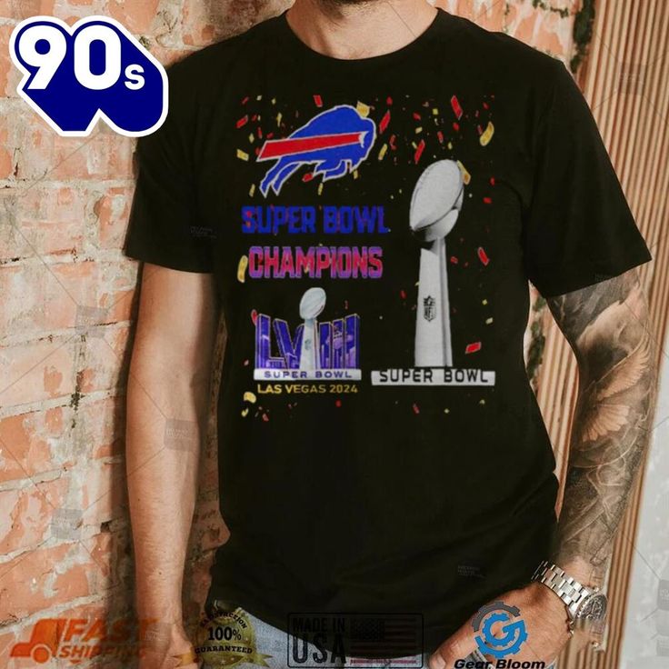Bills Super Bowl Champions Lviii Las Vegas 2024 Shirt Musicdope90s in