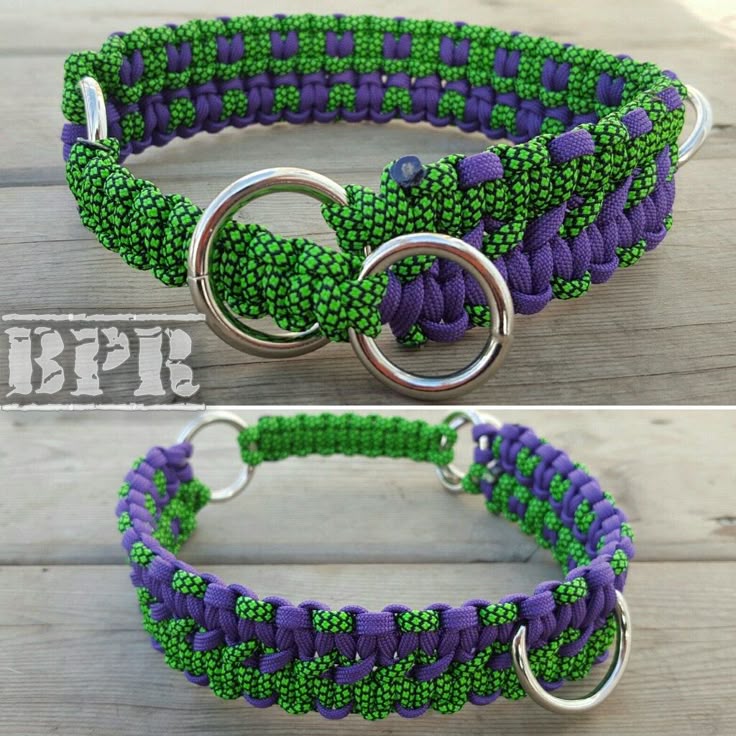 Double Cobra Paracord Dog Collar Double Cobra Paracord Dog Collar
