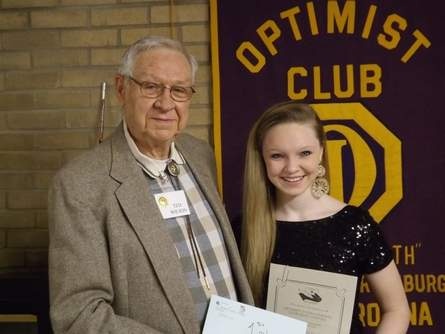 Optimist club essay contest