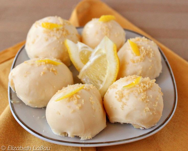 Трюфель лимонный