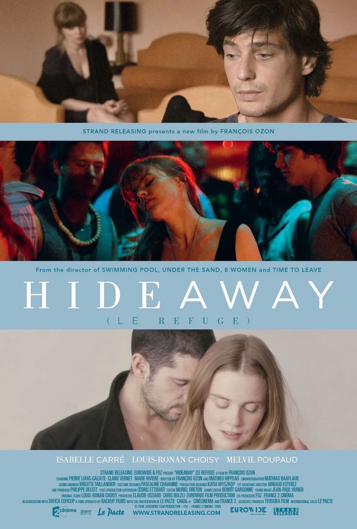 Le Refuge starring the fabulous Isabelle Carré. Also features: Choisy Poupaud Louis-Calixte ------- The American title of the film is Hideaway.