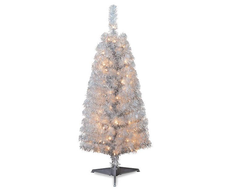 35 Best Ps Holiday Decor 2016 Images On Pinterest 4 Yuletide Silver Pre Lit Artificial Christmas Tree At Lots