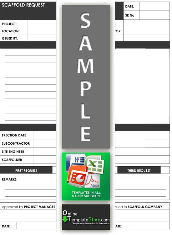 project management form templates