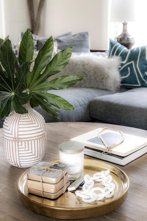 Pin On Decor Pin On Decor, Round Coffee Table Tray Ideas