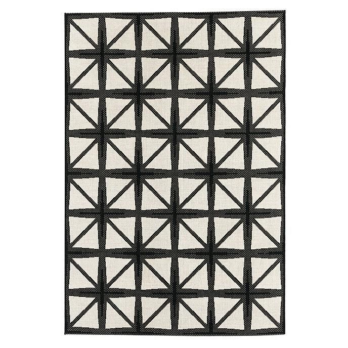 Reynolds Black White Geometric Indoor Outdoor Rug Rugs Ballard Designs - Black And White Woven Outdoor Rug Reynolds Black White Geometric Indoor Outdoor Rug Rugs Ballard Designs - Black And White Woven Outdoor Rug