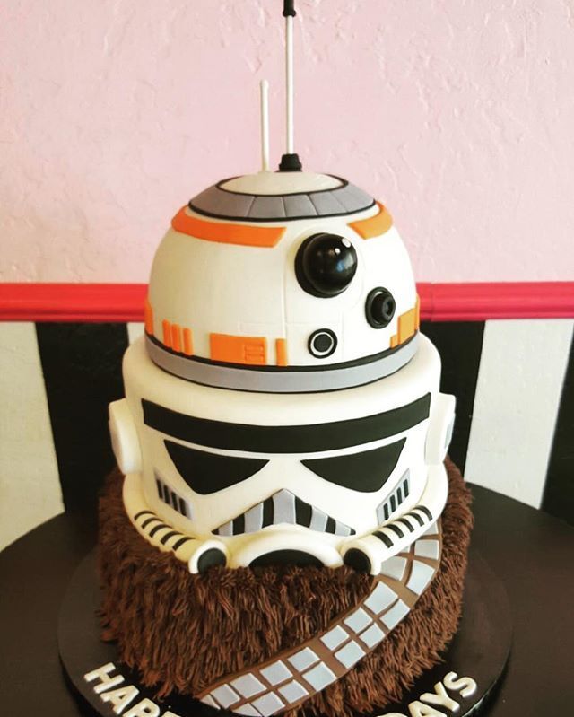 Diy Star Wars Bb Birthday Cakes Diy Star Wars Bb Birthday Cakes