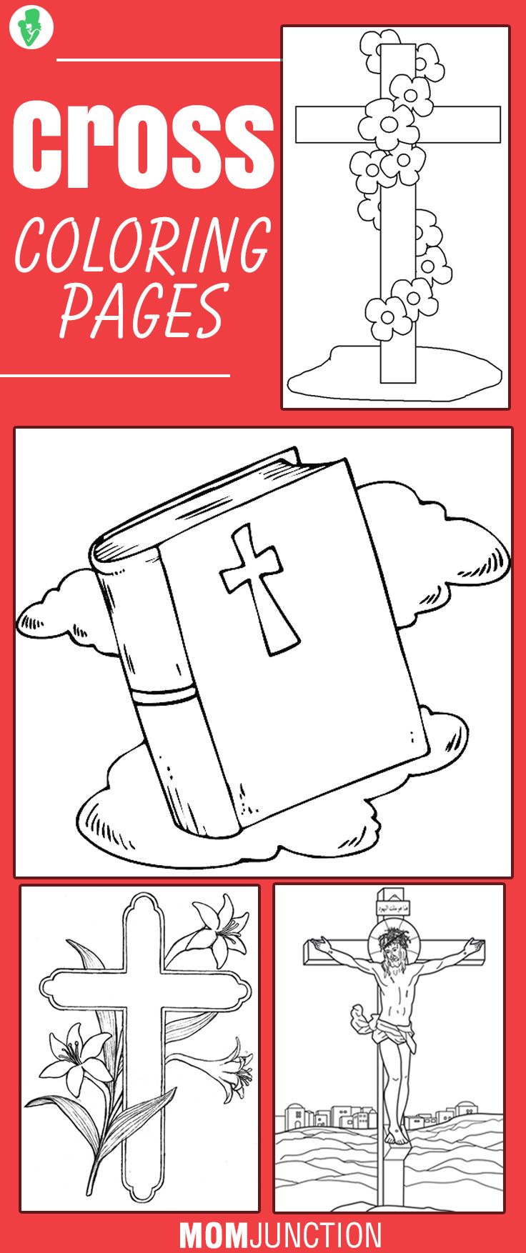 Top 10 Free Printable Cross Coloring Pages Online | Cross coloring page
