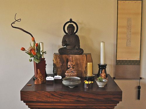 410 Best Altar Your E Images On Pinterest Meditation My Traditional Family Altar Without Cabinet Zendo 05b