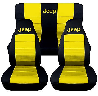 1976 2018 Jeep Wrangler Two Tone Seat Covers Canvas Front Rear Choose Color In 2022 Yj Accessories - Jeep Wrangler Tj Seat Covers Green 1976 2018 Jeep Wrangler Two Tone Seat Covers Canvas Front Rear Choose Color In 2022 Yj Accessories - Jeep Wrangler Tj Seat Covers Green
