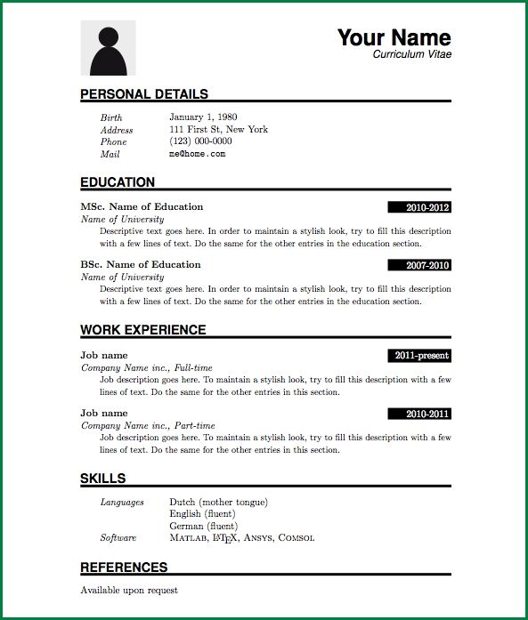 Más de 25 ideas únicas sobre Resume format in word en Pinterest - fact sheet template word Más de 25 ideas únicas sobre Resume format in word en Pinterest - fact sheet template word