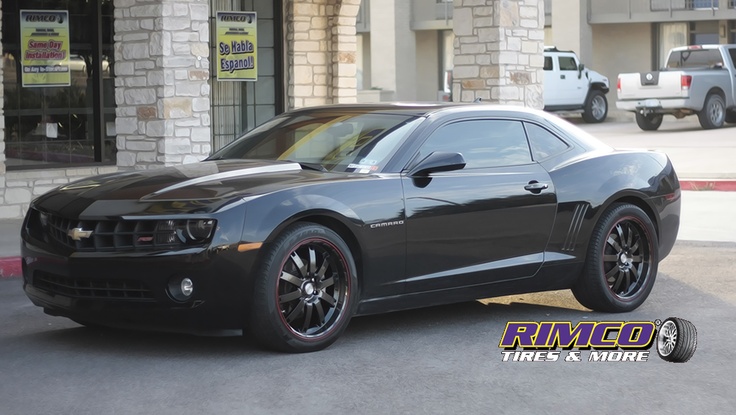 Check out Tori Sealey's 2012 Chevy Camaro RS sporting 20x8 ...