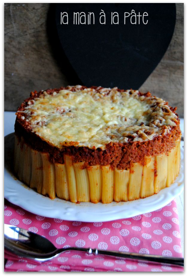 Gateau De Rigatoni Au Boeuf Hache Gateau De Pates Rigatoni Dessert Gateau De Rigatoni Au Boeuf Hache Gateau De Pates Rigatoni Dessert