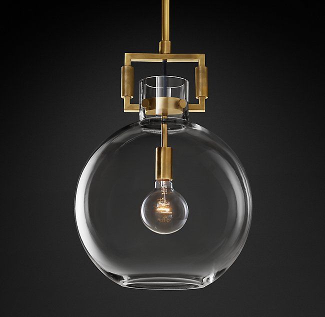Machinist Glass Globe Pendant Rh Lamp - Mcgovern 1 Light Globe Pendant Machinist Glass Globe Pendant Rh Lamp - Mcgovern 1 Light Globe Pendant
