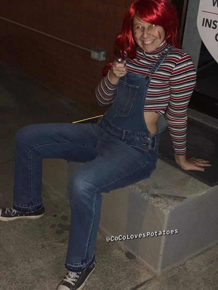Female Chucky Halloween Costume | Halloween costumes women, Chucky