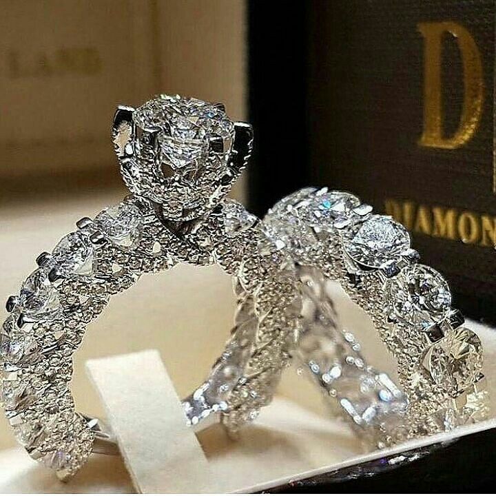 Geeeeeezzzzzzuuuuussssss Engagement Wedding Ring Sets