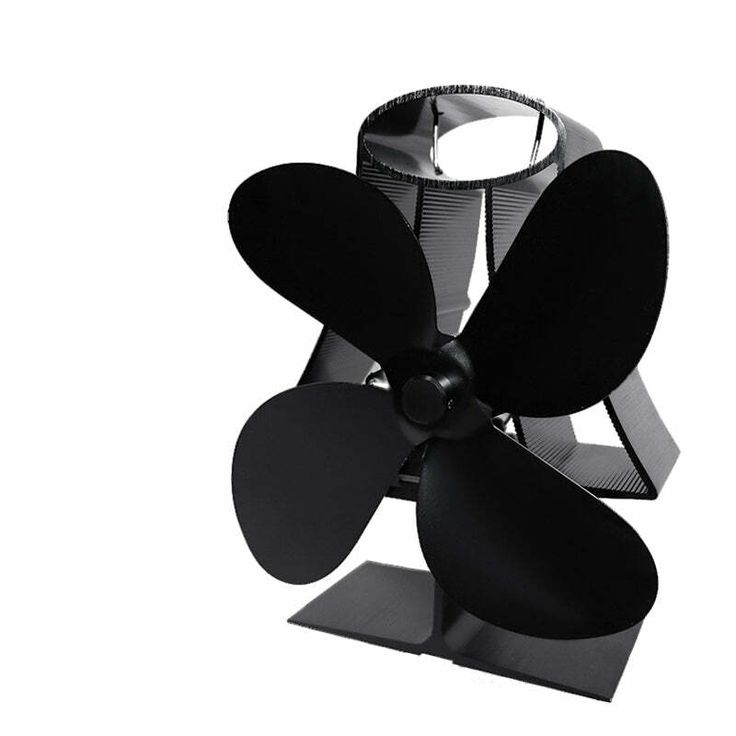 4 Blades Wall Mounted Heat Self Powered Wood Stove Fan For Burner Fireplace Silent Ecofan In 2022 Burner Fireplace Silent Ecofan, Ceiling Fan To Circulate Wood Stove Heat