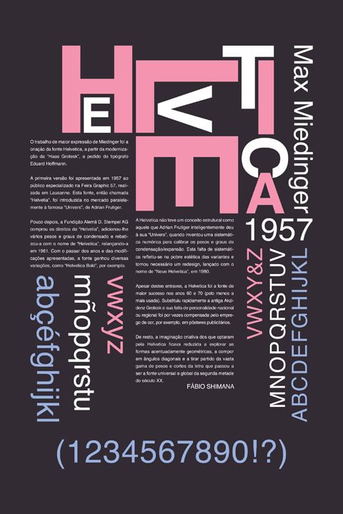 font posters