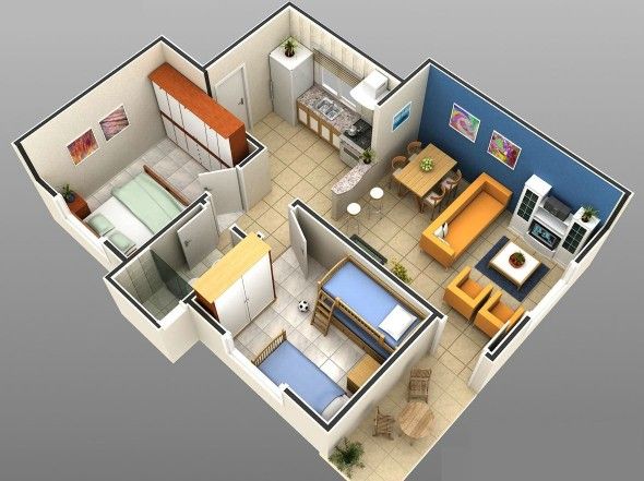 33 best Casas y sitios images on Pinterest Doll houses, Playhouse - plan appartement 3d gratuit 33 best Casas y sitios images on Pinterest Doll houses, Playhouse - plan appartement 3d gratuit