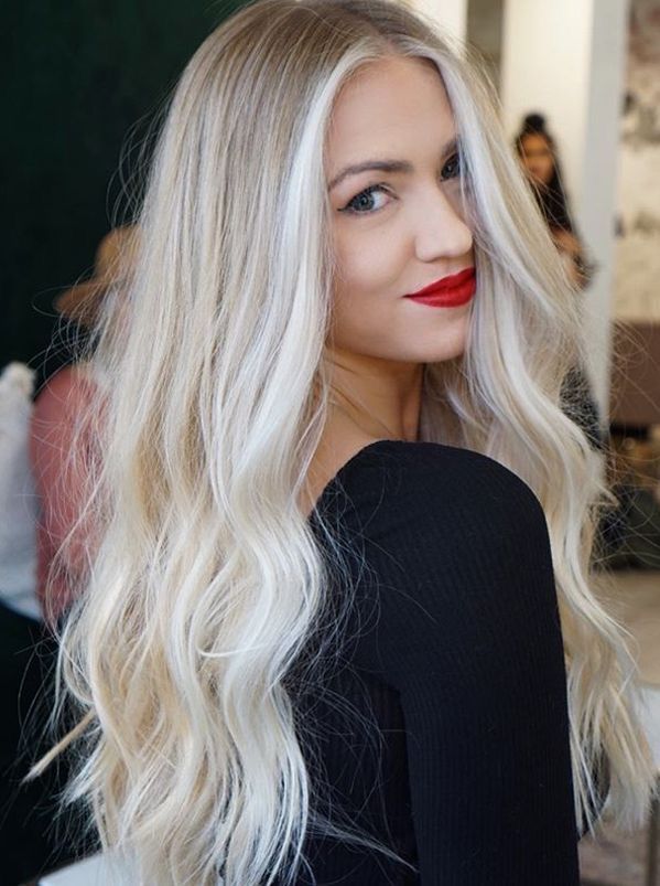 Ash Blonde Wigs For Women Ash Blond Balayage Strawberry Blonde Ombre ... Tumblr Brown Hair With Blonde