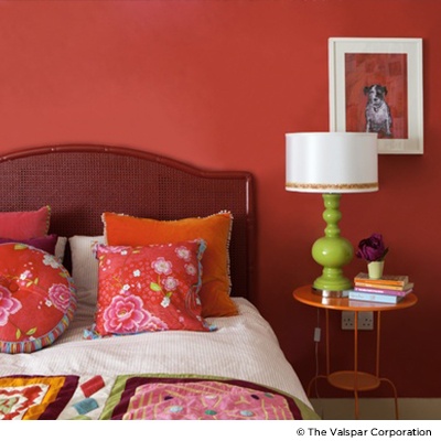 Scarlet Red Painted Rooms Scarlet Red Painted Rooms
