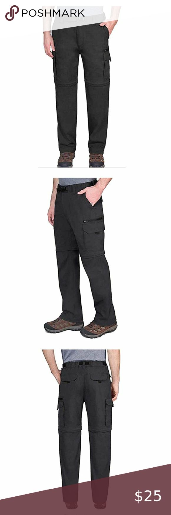 Cargo Pants for Men Straight-Fit Stretch Sweatpants Lightweight