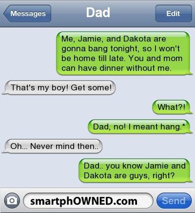 DadMe, Jamie, and Dakota are gonna bang tonight, so I won't be home till lat...
