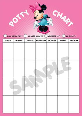11 best potty time images on pinterest behavior charts potty minnie mouse potty chart