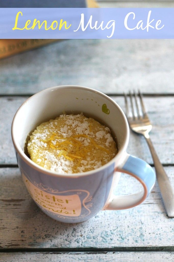 Lemon Bar Mug Cake Lemon Bar Mug Cake