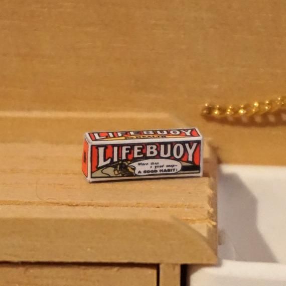 Dolls House Bar Of Soap Lifebuoy Soap 1:12 Scale Novelty Item Dolls House Bar Of Soap Lifebuoy Soap 1:12 Scale Novelty Item