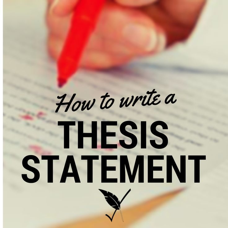 Thesis statements about education