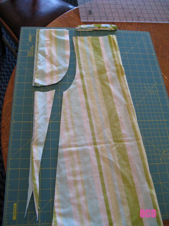 ocd: obsessive crafting disorder: Pillowcase dress tutorial- Style 2: