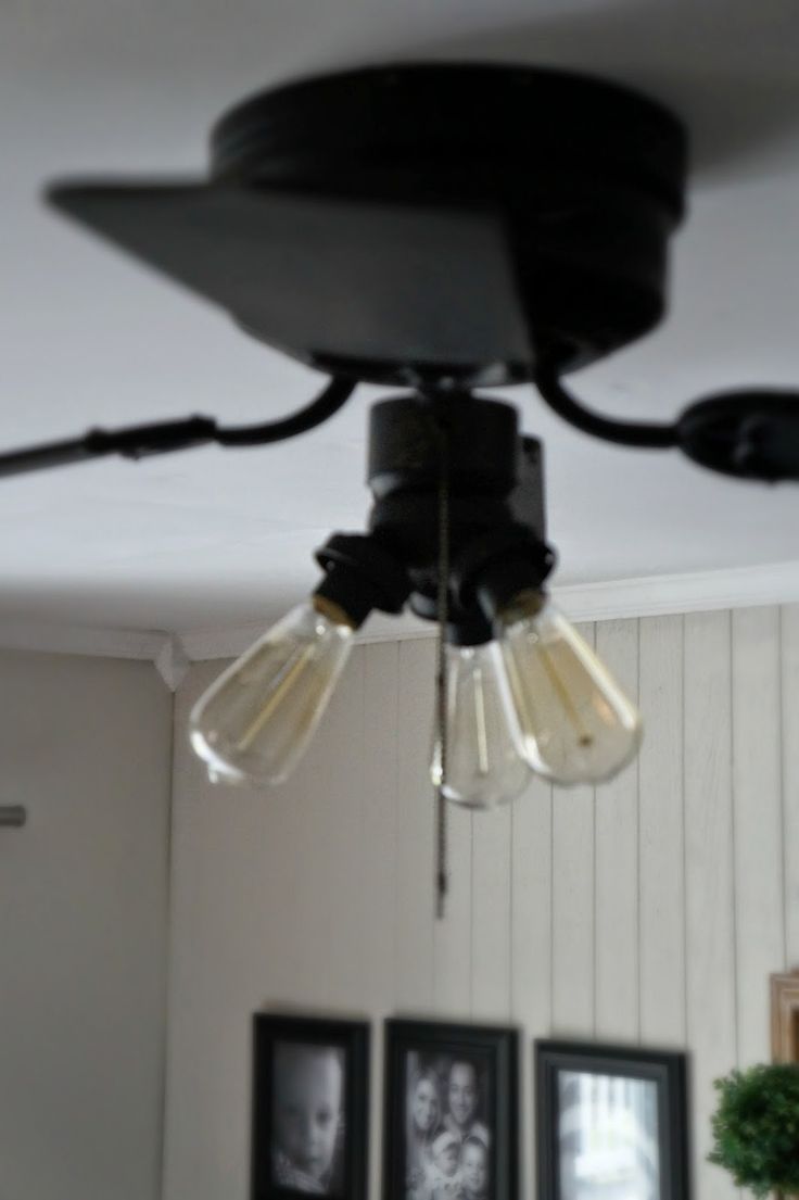 12 Best Ceiling Fan Images On Light Fixtures Farmhouse Super Easy Industrial Style Fan Makeover Seeking Lavendar Lane