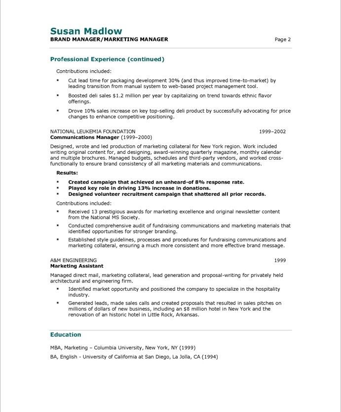 20 best Marketing Resume Samples images on Pinterest Marketing - examples of marketing resumes 20 best Marketing Resume Samples images on Pinterest Marketing - examples of marketing resumes