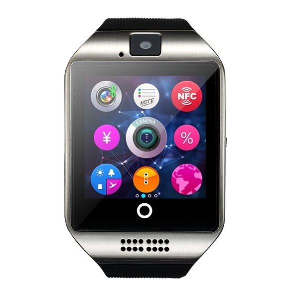 2016 Nfc Bluetooth Smartwatch With Camera Tf Sim Card Slot For Ios Partial Functions Iphone 6 6 6s Plus 5c 5s 5 Android Full Functions Samsung Galaxy S3 S4 S5 N Smart Watch Wearable Device Ios Phone