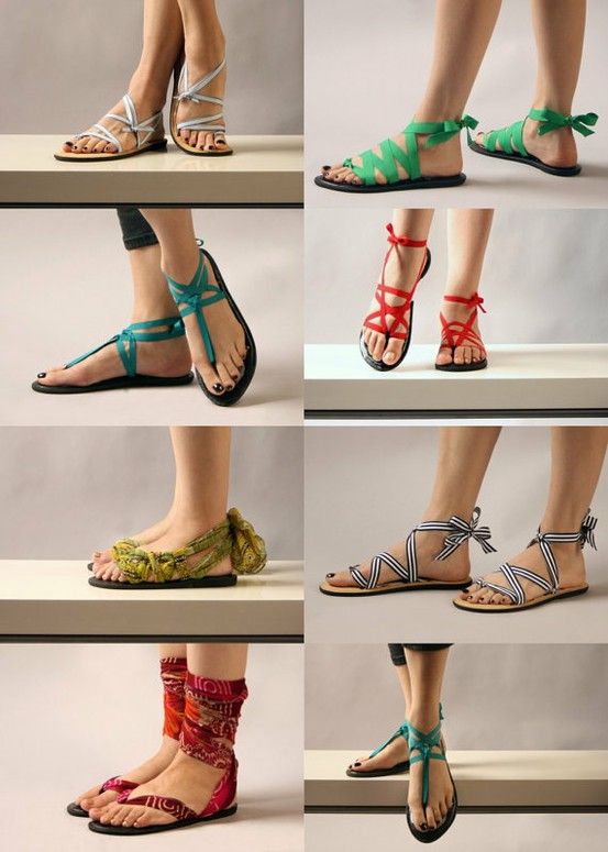 cloth sandals